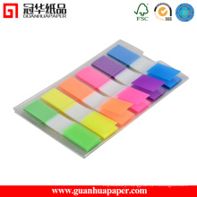 SGS Promotional Custom Plastic Memo Pad Sticky Note Pad